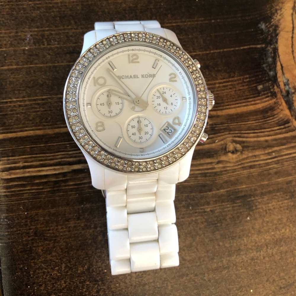 Michael Kors White Watch